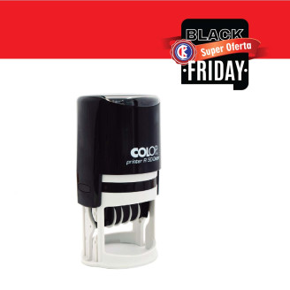 Colop Printer Redondo 50 mm (R50) (preto)
