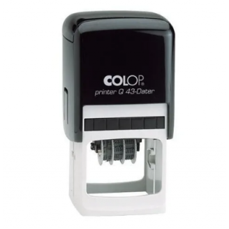 Colop Printer Compensação Q43 - 43 X 43 MM (preto)