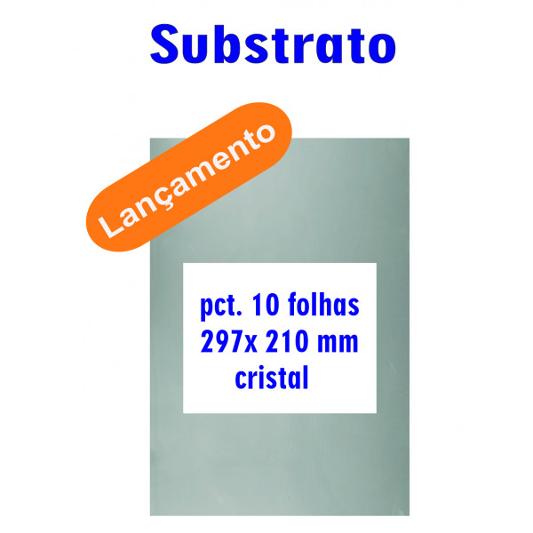 Substrato 297 x 210mm Cristal Carbrink