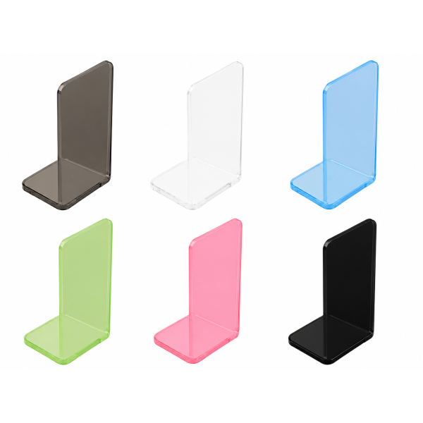 Bibliocanto suporte para livros - plástico (par) cores