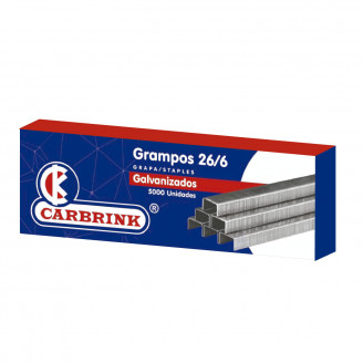 Grampo cobreado  caixa c/ 5.000 peças