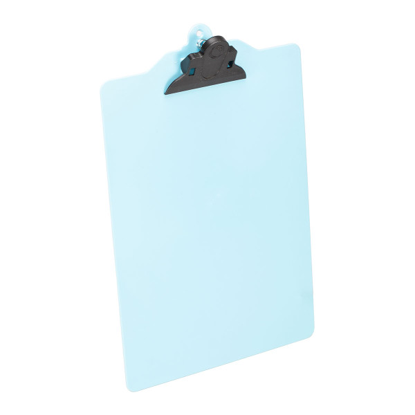 Prancheta plástica - A4 - garra plástica - Azul Prancheta plástica - A4 - garra plástica - Azul