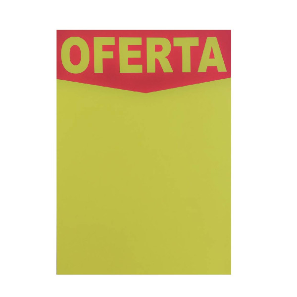  CARTAZ A4 OFERTA PCT / 20 PÇS