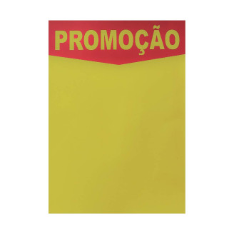 CARTAZ A4 PROMÇÃO PCT / 20 PÇS