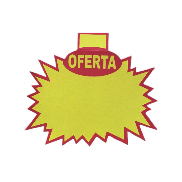 CARTAZ SPLASH OFERTA PCT / 20 PÇS