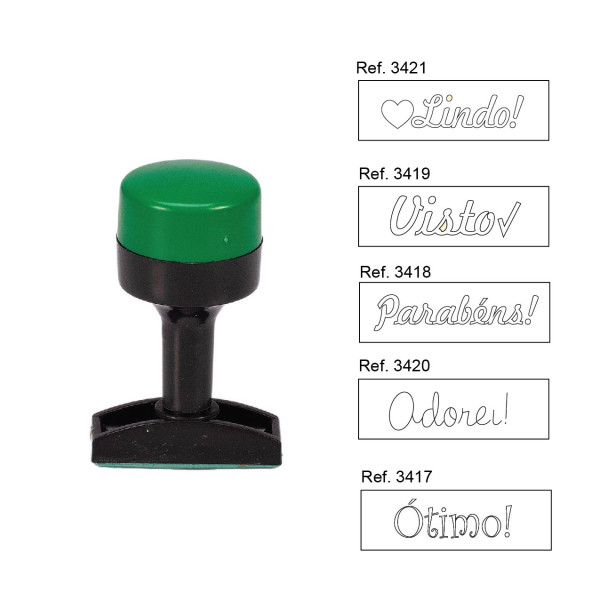 Carimbos do professor- Manual