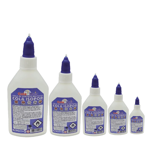 Cola de isopor e EVA