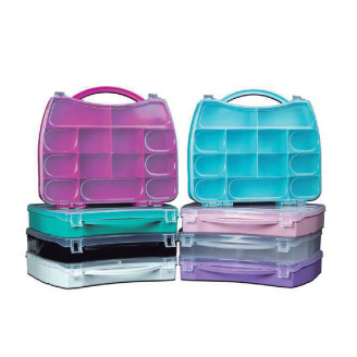 Maleta organizadora transparente