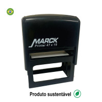 Carimbo Marck 47 x 18 mm preto (reciclado)